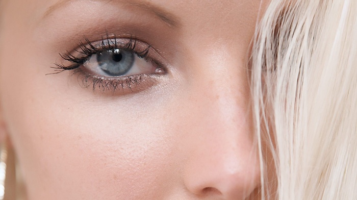 blue eyes, Veronika Simon, blonde