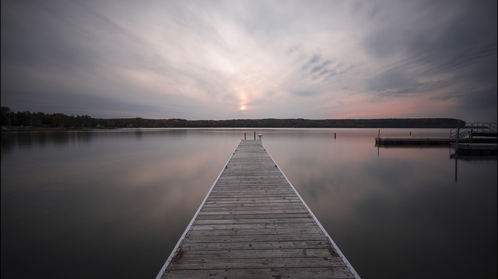 lake, landscape