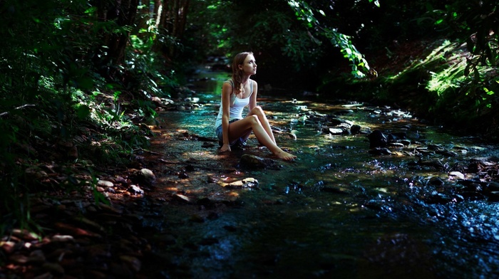 model, nature, girl, girl outdoors