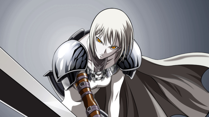 anime girls, anime, Claymore anime