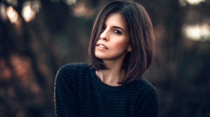 portrait, model, girl