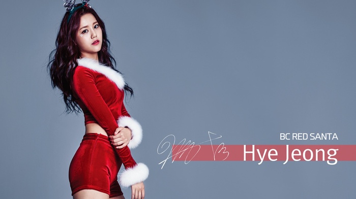 K, pop, AOA, Hye Jeong, Christmas