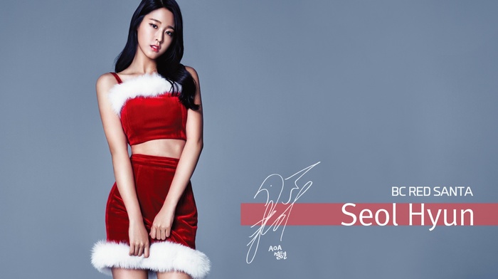 K, pop, Seolhyun, Christmas, AOA