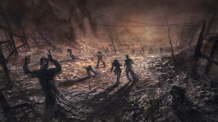 artwork, Gears of War 3, video games