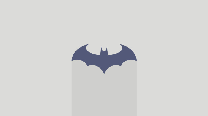 Batman, minimalism, Batman logo