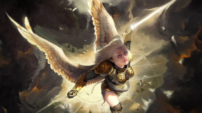 angel, fantasy art
