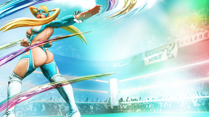 Rainbow Mika, video games, Street Fighter