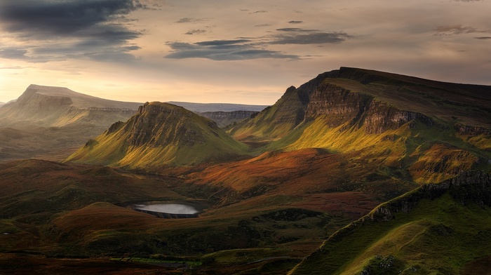 mountains, landscape, Scotland