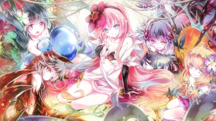 Traptrix Dionaea, Traptrix Nepenthes, Traptrix Myrmeleo, anime, anime girls, Traptrix Atrax, Traptrix Rafflesia