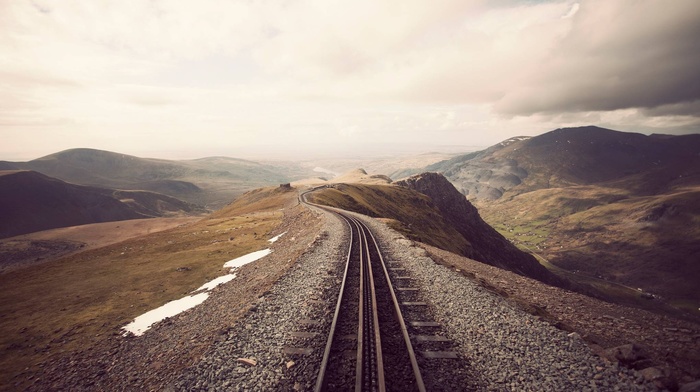 railway, sky