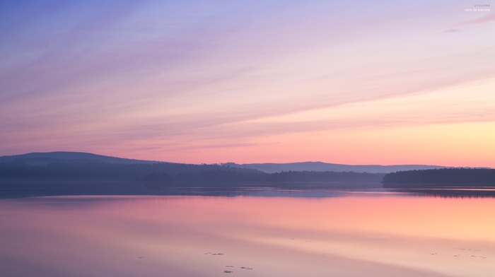 water, landscape, lake