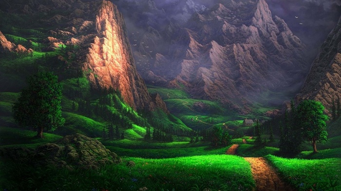 landscape, nature