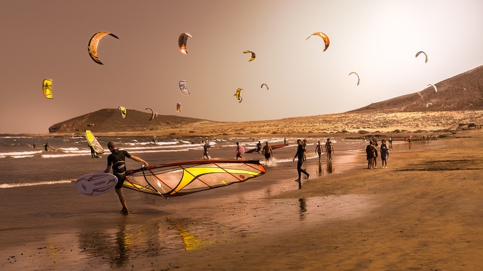 photography, kite surfing