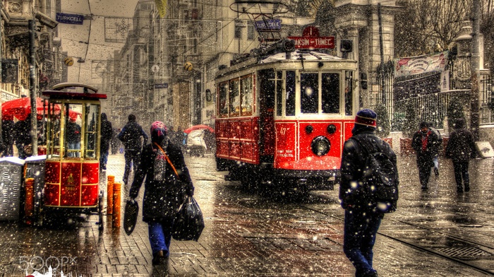 snow, photography, Istanbul, winter, Turkey, city