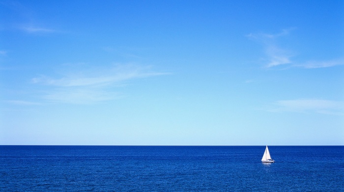 water, sailing, sailing ship, sea, boat, photography, blue