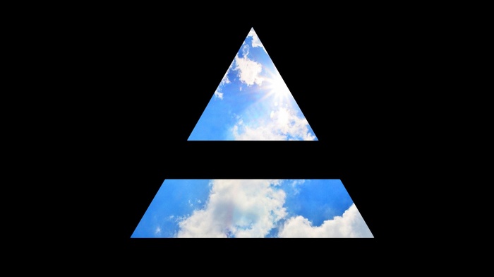 triangle, clouds, Jared Leto, 30 seconds to mars, Mars, Thirty Seconds To Mars