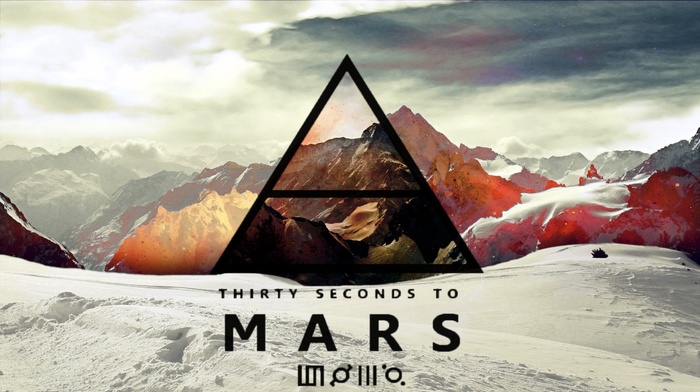 30 seconds to mars, Jared Leto, Thirty Seconds To Mars, Mars, triangle