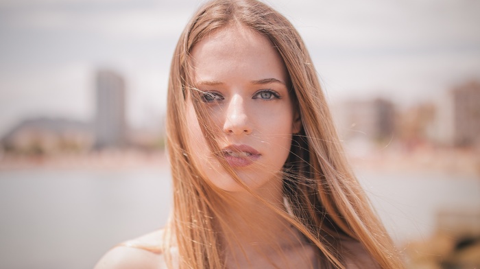 model, face, girl, portrait