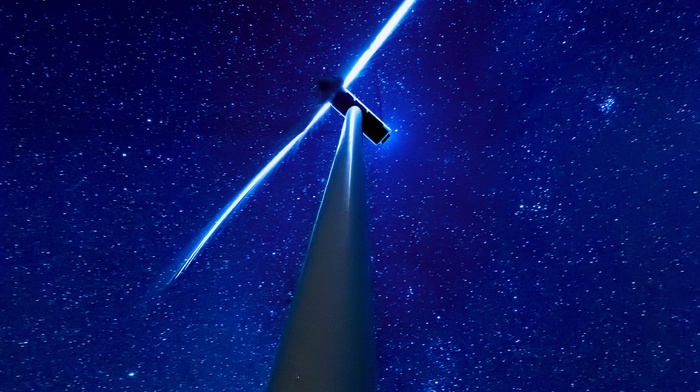 wind turbine, David Aguilera, stars