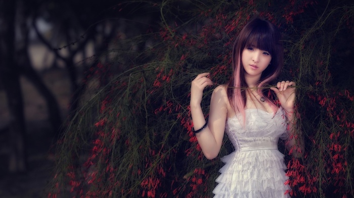 model, girl, Asian