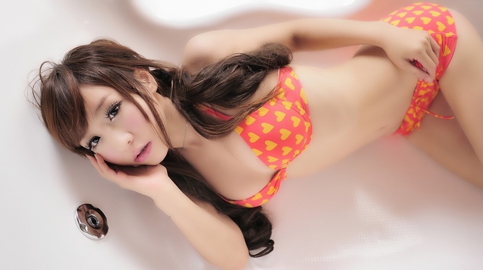 girl, Asian, model