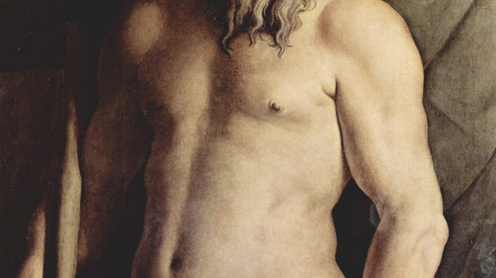 classic art, gods, Poseidon, Angelo Bronzino, Neptune, Greek mythology