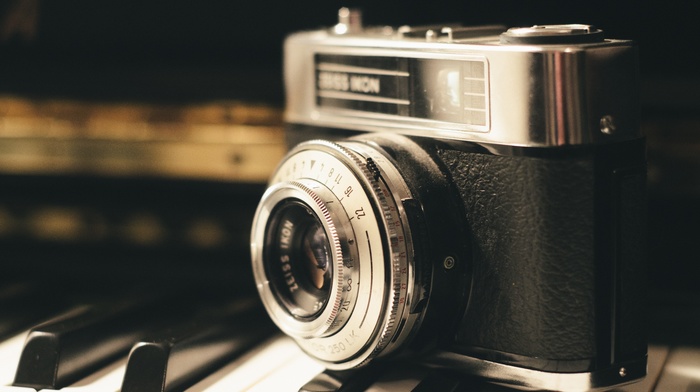 camera, old, Nikon, photography