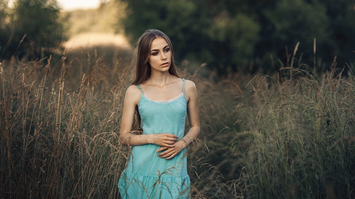 model, girl outdoors, girl