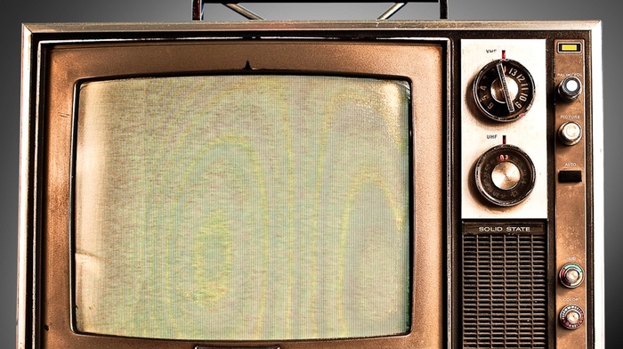 TV, vintage, sony