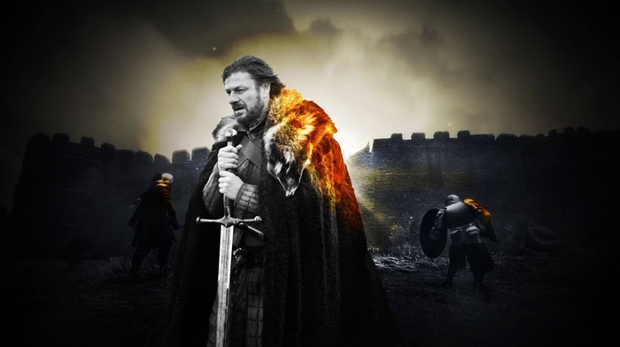 medieval, battlefield, Ned Stark, Game of Thrones