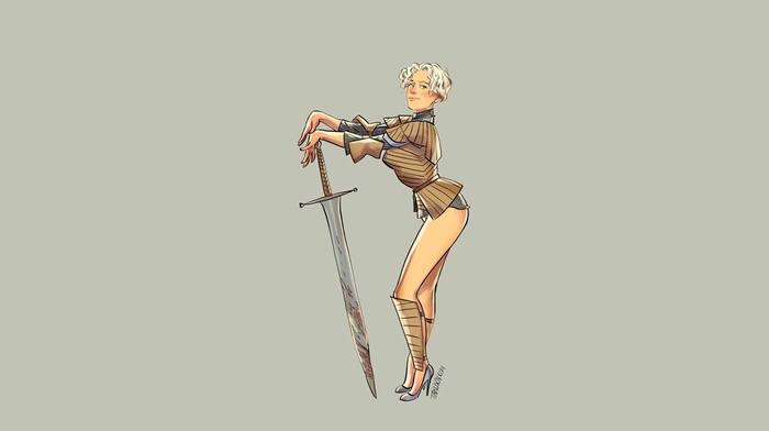 pinup models, Game of Thrones, brienne of tarth