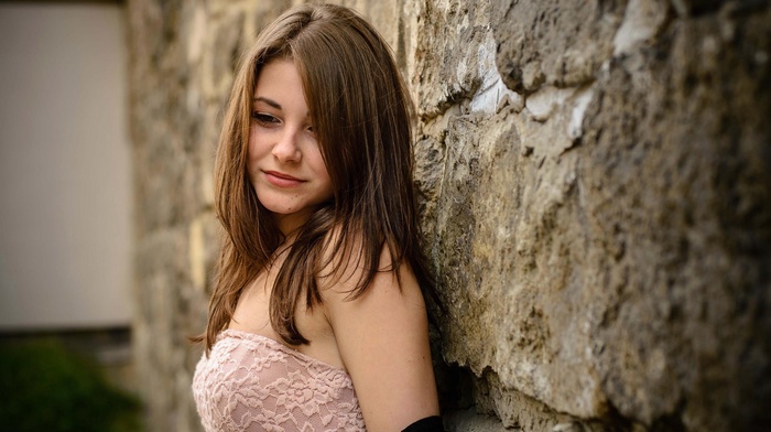 girl, Dana Kareglazaya, brunette, model