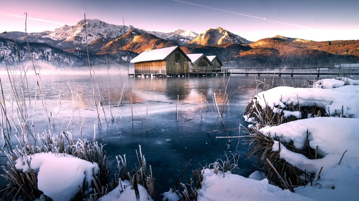 nature, winter, landscape