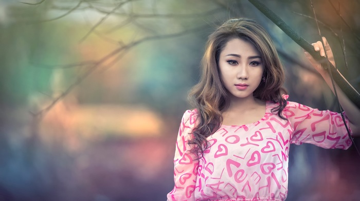 model, girl, Asian
