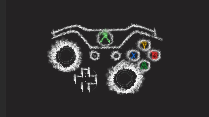 controllers, smoke, Xbox, controller