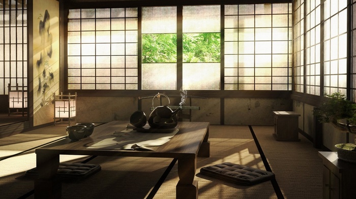 photography, Japan, architecture, interior, japanese interior