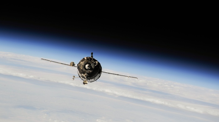 spaceship, space, Earth, Soyuz, photography, Russian spaceship
