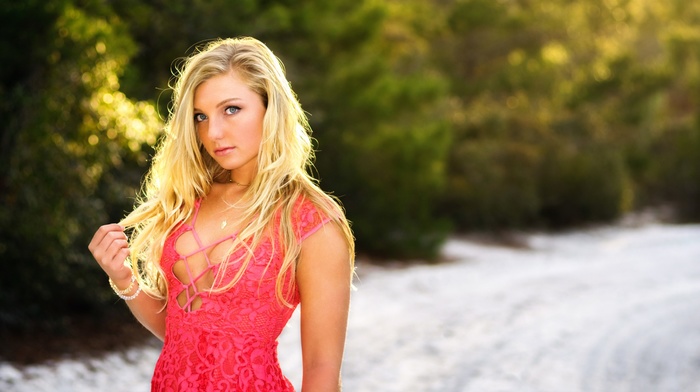 model, blonde, girl