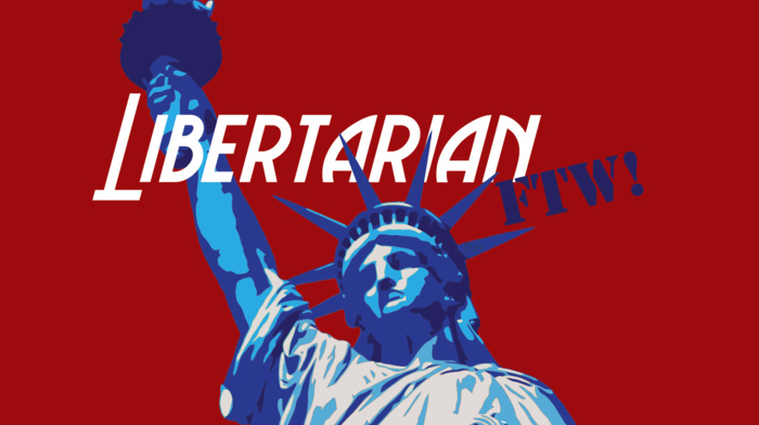 statue of liberty, libertarianism
