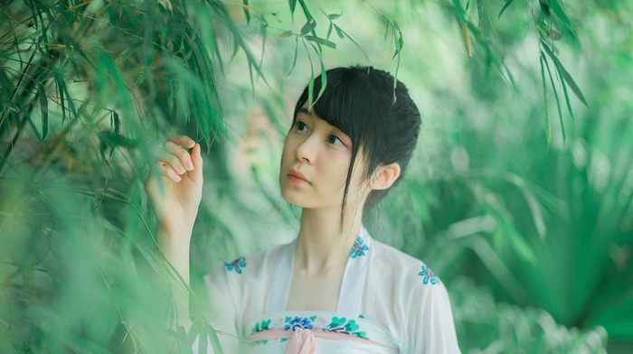 Asian, girl