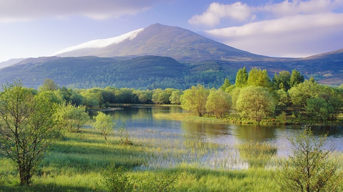 mountains, nature, landscape