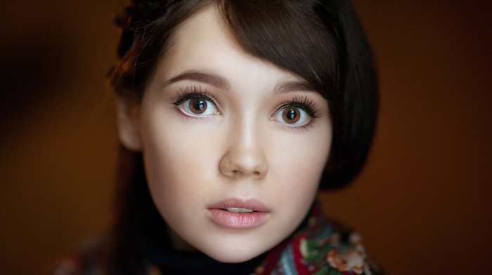 girl, portrait, face, Ekaterina Ermakova