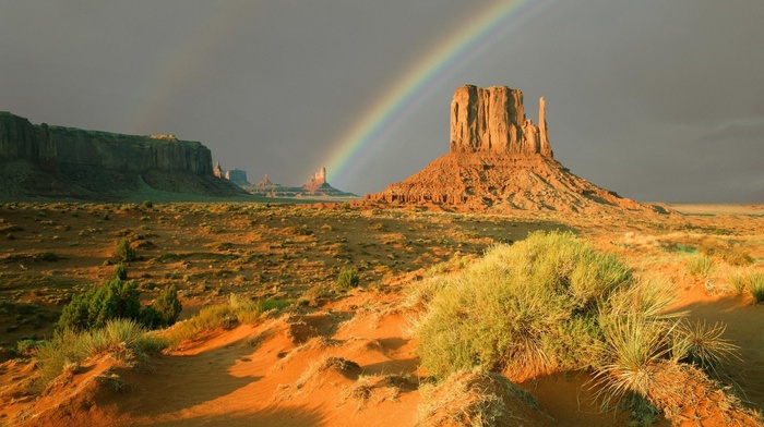 Monument Valley, landscape, valley
