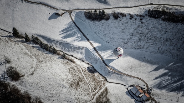 winter, landscape