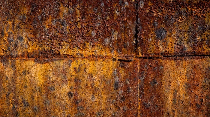 rust, simple, wall, grunge, metal, minimalism