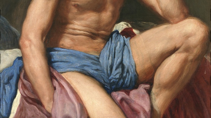 Diego Velzquez, Mars Resting, classic art, Greek mythology, Ares, painting