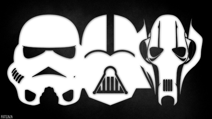 Star Wars, Darth Vader, grievous, stormtrooper