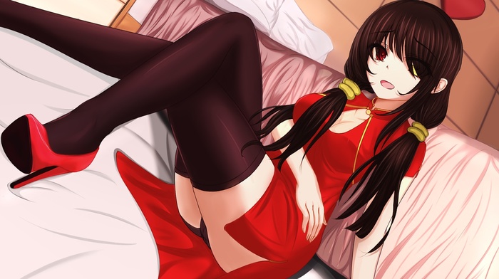 stockings, Tokisaki Kurumi, thigh, highs, Date A Live, anime girls, anime