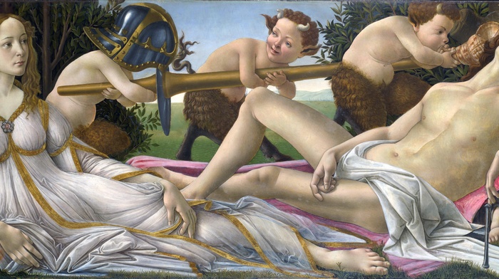 painting, classic art, Greek mythology, Sandro Botticelli