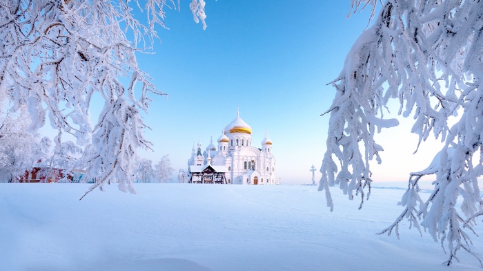 Russia, winter, snow, Ural